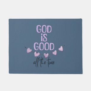 Gott ist immer gut fußmatte