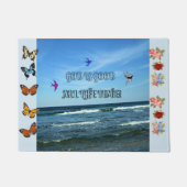 Gott ist immer gut fußmatte (Vorderseite)