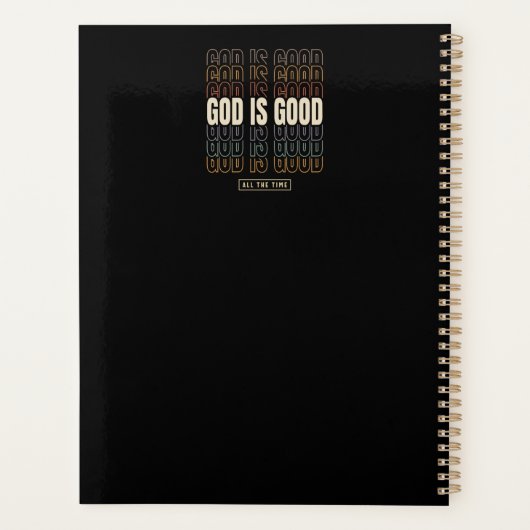 Gott ist immer gut - Inspiration Planer (Rückseite)