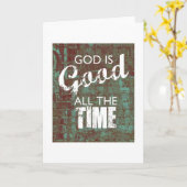 Gott ist immer gut karte (Gelbe Blume)