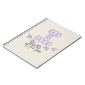 Gott ist immer gut notizblock (Linke Seite)