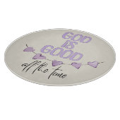 Gott ist immer gut schneidebrett (Ecke)