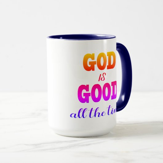 Gott ist immer gut tasse (VorderseiteRechts)