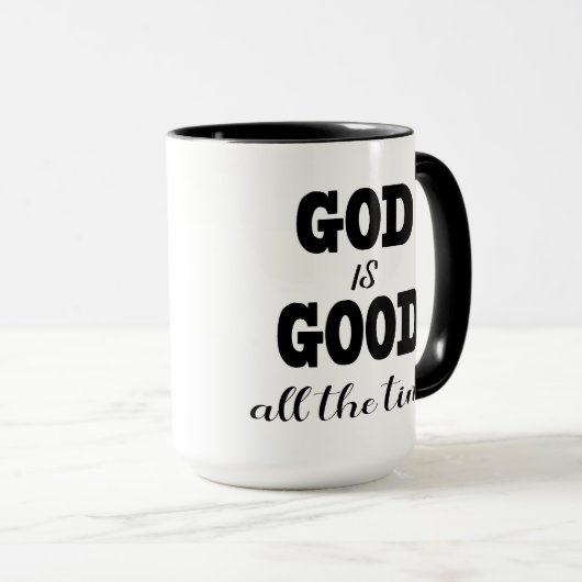 Gott ist immer gut tasse (VorderseiteRechts)