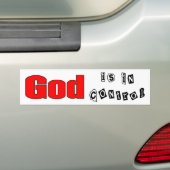 Gott ist in der Kontrolle Autoaufkleber (Auf Auto)