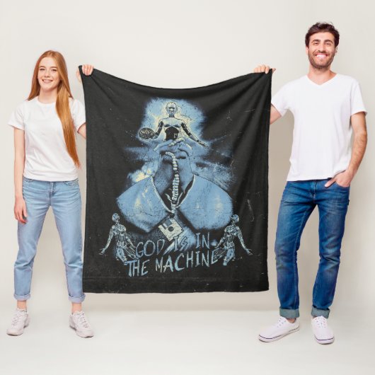 Gott ist in der Maschine - Techno-Dystopisches Des Fleecedecke (Beispiel)