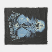 Gott ist in der Maschine - Techno-Dystopisches Des Fleecedecke (Vorderseite (Horizontal))