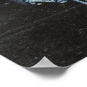 Gott ist in der Maschine - Techno-Dystopisches Des Poster (Ecke)