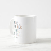 Gott ist in ihr, dass sie nicht fallen wird kaffeetasse (Vorderseite Links)