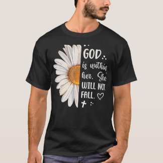 Gott ist in ihr Psalm 465 Bibelvers Christlich T-Shirt