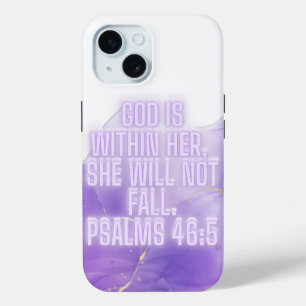 Gott ist in ihr - Psalm 46:5 Christlich Case-Mate iPhone Hülle