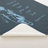 Gott ist in ihr, sie wird kein Bibelangebot versag Sherpadecke (3/4)