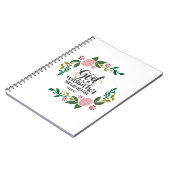 Gott ist in ihr, sie wird nicht fallen notizblock (Linke Seite)