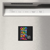 Gott ist in ihr, sie wird nicht fallen Psalm 46-5 Magnet (In Situ (Geschirrspüler))