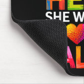 Gott ist in ihr, sie wird nicht fallen Psalm 46-5 Mousepad (Ecke)