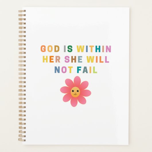 GOTT IST IN IHR, SIE WIRD NICHT VERSAGT PLANER (Vorderseite)