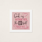 Gott ist in ihr wird sie keine GLAUBWÜRDIGEN Mädch (Vorderseite)