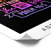 Gott ist in ihr wird sie keine GLAUBWÜRDIGEN Mädch Poster (Ecke)