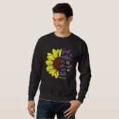 Gott ist in ihr wird sie nicht fallen Psalm 465 Bi Sweatshirt (Vorne ganz)