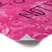 Gott ist in ihrem Bibelversum Psalm 46:5 Poster (Ecke)