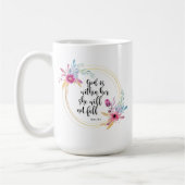 Gott ist in ihrem Psalm 46:5 Kaffeetasse (Links)