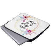 Gott ist in ihrem Psalm 46:5 Laptopschutzhülle (Vorne Knopf)