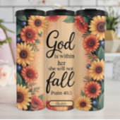 Gott ist in ihrer blutigen Verse Thermosbecher