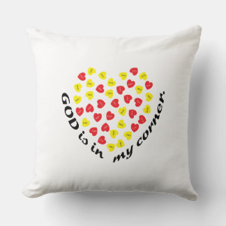 GOTT IST IN MEINER ECKE. KISSEN