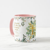 Gott ist inmitten ihres PSALM 46:5 Tasse (Vorderseite Links)