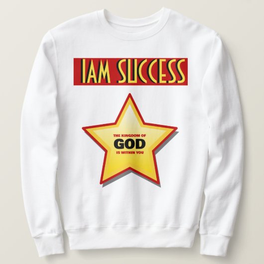 GOTT IST INNERHALB SWEATSHIRT (Design vorne)