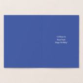 "Gott ist König" Geburtskarte Folienkarte (Innenseite)