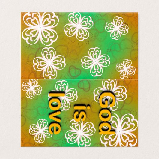 Gott ist Liebe (Außenseite Aufgefaltet)