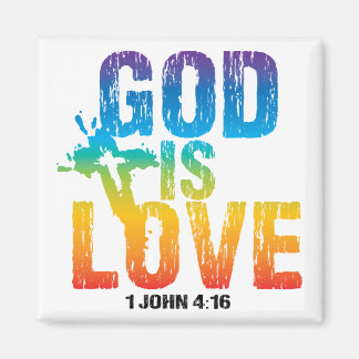 Gott ist Liebe 1 Johannes 4:16 Magnet