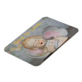 Gott ist Liebe Angel Magnet (Linke Seite)