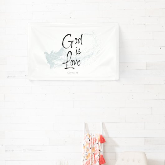 Gott ist Liebe Banner (InSitu)