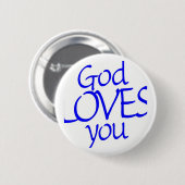 GOTT IST LIEBE ......... BUTTON (Vorne & Hinten)