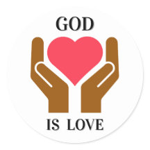 Gott ist Liebe Christliches Herz & Hände