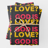 Gott ist Liebe: Eine sanfte Erinnerung Geschenkpapier Set (Beispiel)