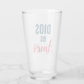 Gott ist Liebe Glas (Rückseite)