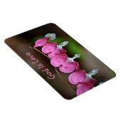 Gott ist Liebe Herz Magnet (Rechte Seite)