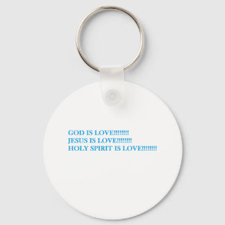 GOTT IST LIEBE! JESUS IST LIEBE! HOLY SPIRIT IST L SCHLÜSSELANHÄNGER