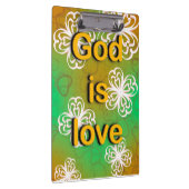 Gott ist Liebe Klemmbrett (Rechts)
