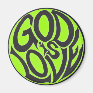 Gott ist Liebe Magnet