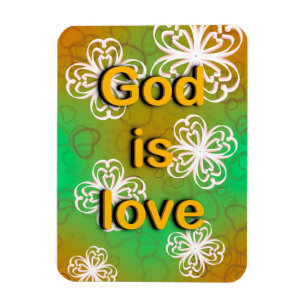 Gott ist Liebe Magnet