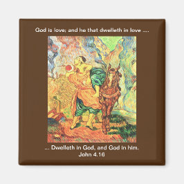 Gott ist Liebe - Magnet