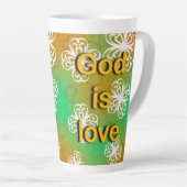 Gott ist Liebe Milchtasse (Rechte Ecke)