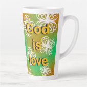 Gott ist Liebe Milchtasse (Rechts)