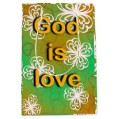 Gott ist Liebe Mittlere Geschenktüte (Vorderseite)