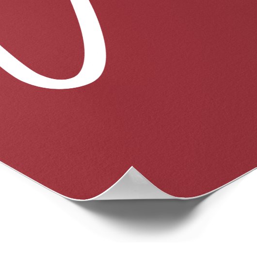 Gott ist Liebe Moderne Christlich Poster (Ecke)