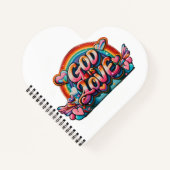 Gott ist Liebe Notizblock (Vorderseite)